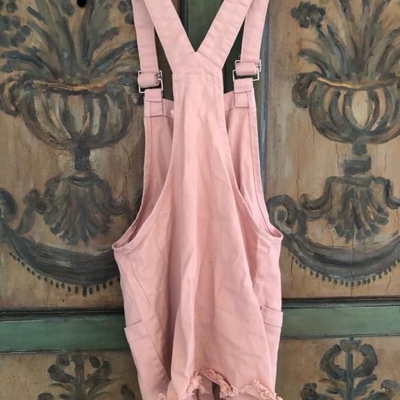 Tractr overalls mini dress - Picture 2 of 4